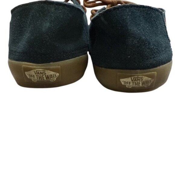 VANS Sneakers Off The  Wall Navy  Canvas Skate Shoes. Size 7 Men’s/8.5 Women’s - Picture 3 of 5